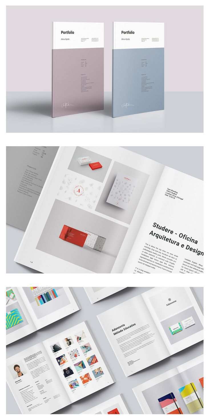 Mockup Vorlage Portfolio Portfolio Design Layout Graphic Designer Portfolio Book Design Layout