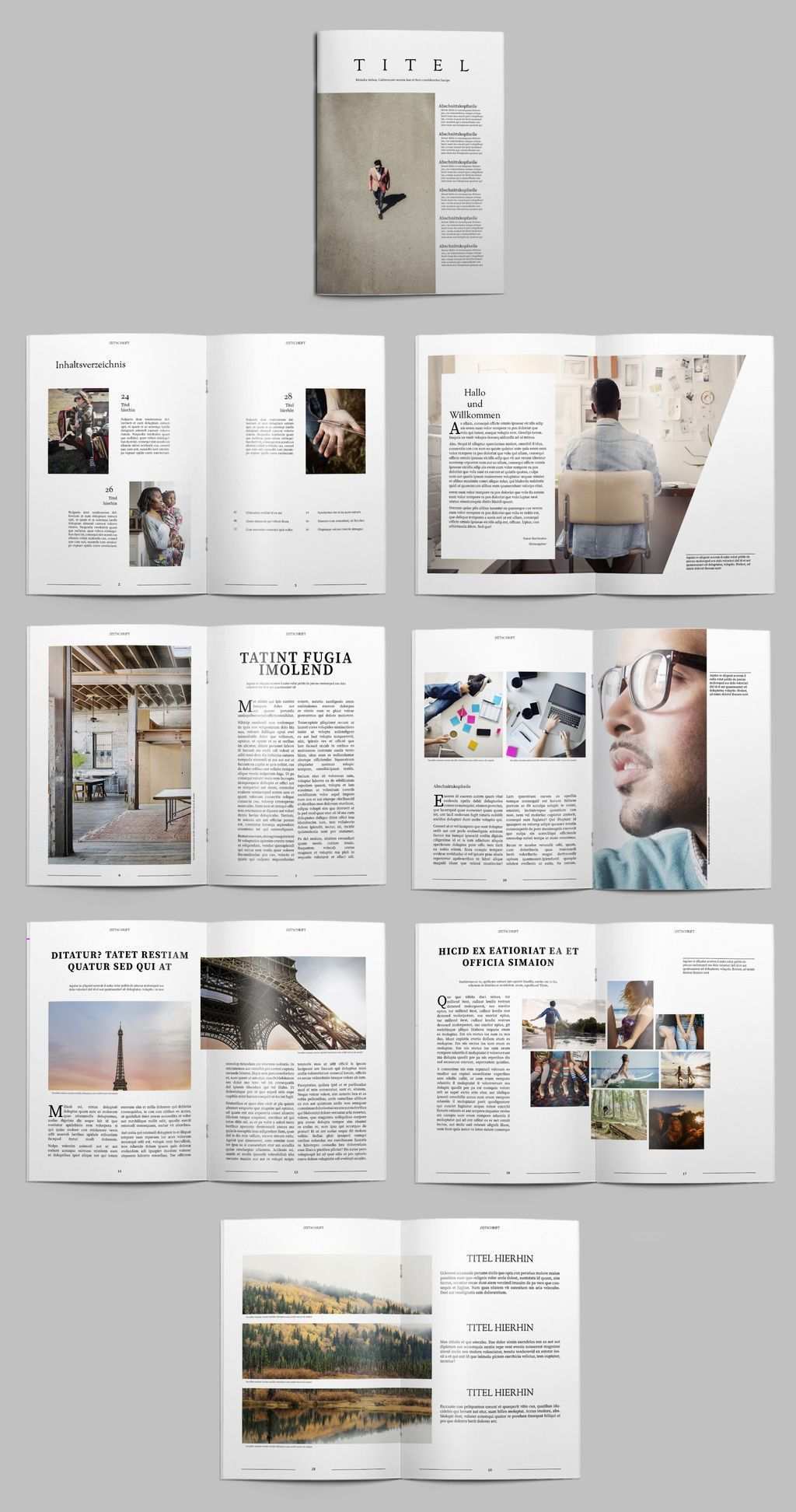 Free Indesign Templates For Magazines Free Indesign Templates For M Free Indesign Magazine Templates Magazine Layout Inspiration Indesign Magazine Templates