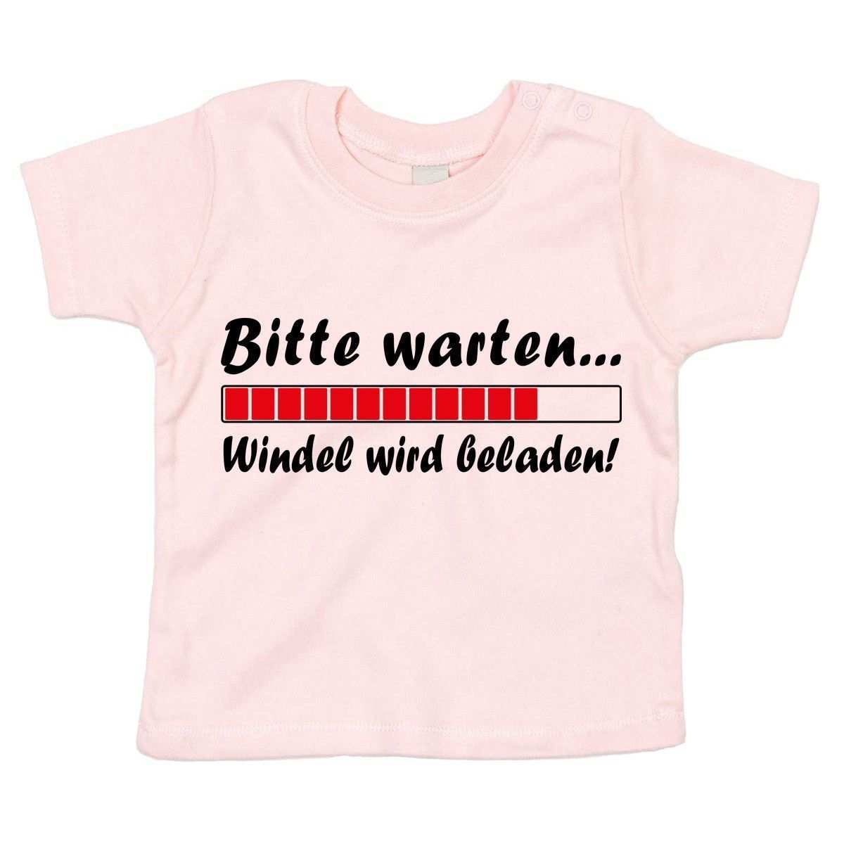Kinder Babyshirt Modell Bitte Warten Windel Wird Beladen Farbe Grosse Und Individuelle Motivposition Konnen Von Ihnen Ausgewahlt Baby Hemd Baby Windel