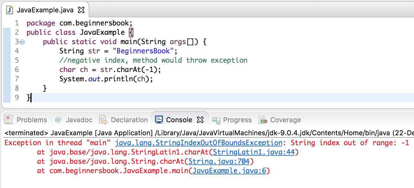 Java String Set Character At Index