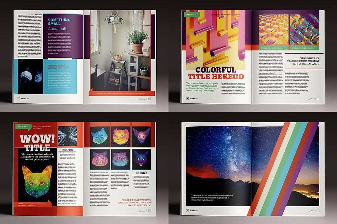 15 Indesign Magazines Brochures Magazine Template Indesign Templates Indesign Magazine Templates