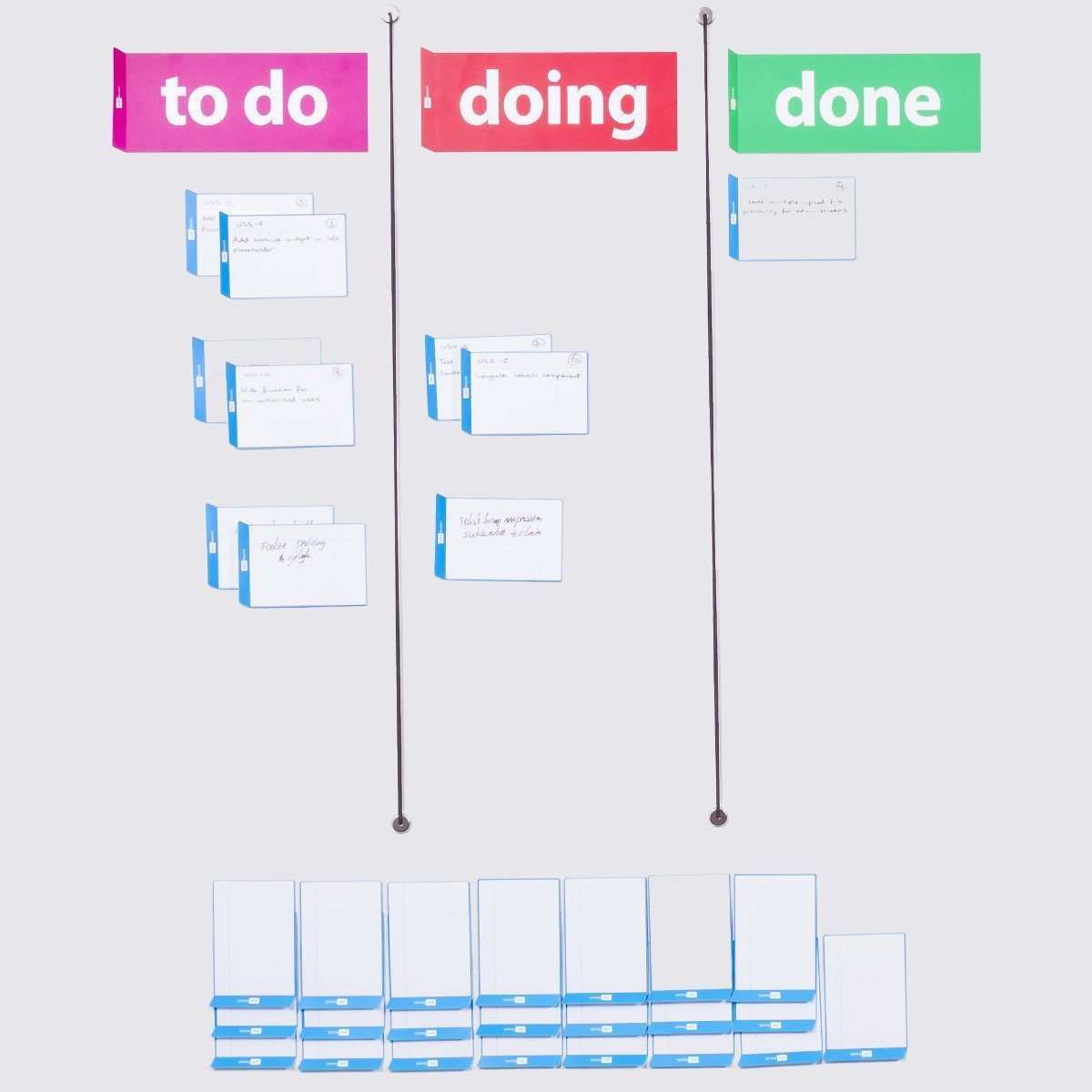 Scrum Kanban Board Magnets Home Tool Set In Stock Fast Delivery Kanban Board Kanban Project Management Tools