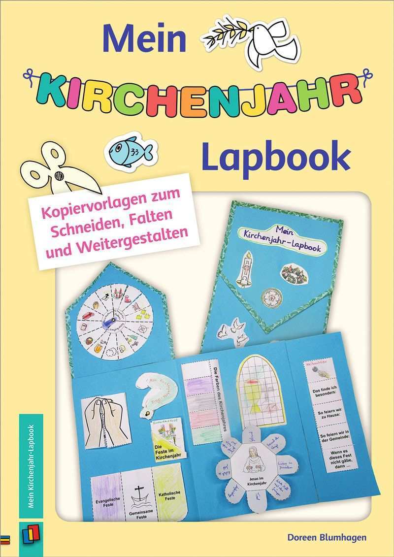 Mein Kirchenjahr Lapbook Kindergottesdienst Ideen Grundschule Religionsunterricht
