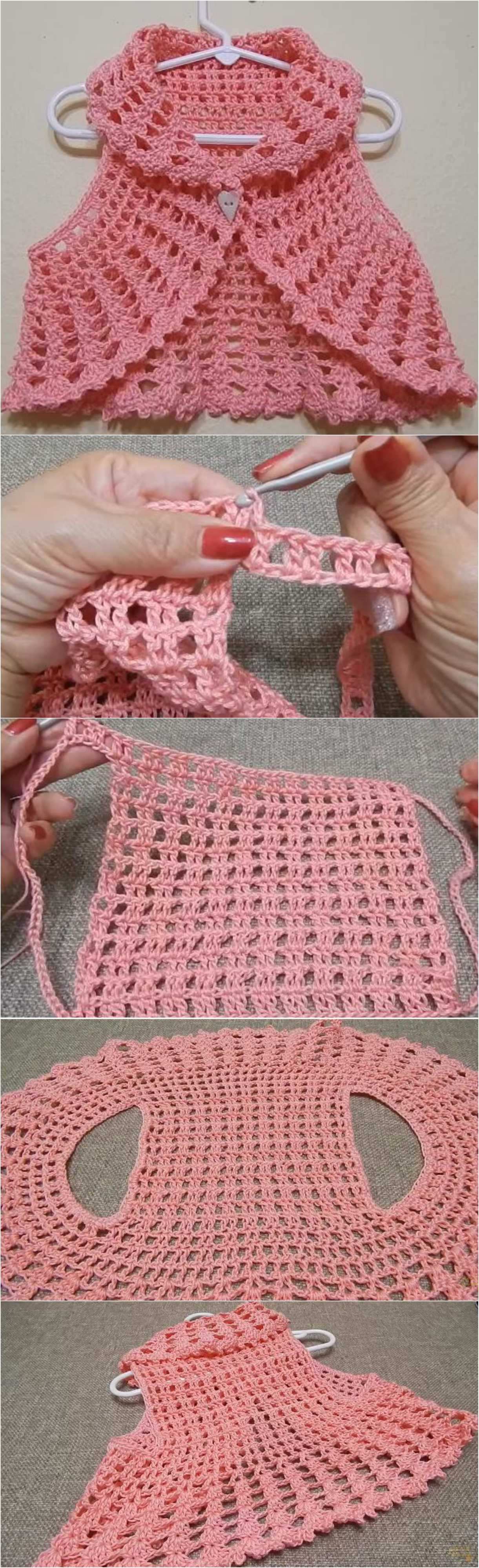 Crochet Bolero Vest Trico E Croche Bolero De Croche Vestidos De Croche