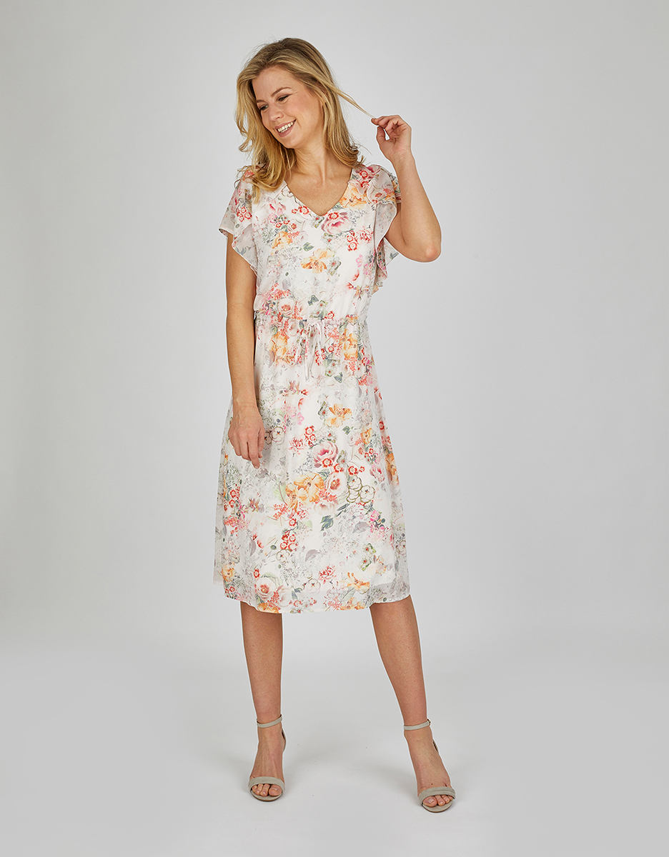 Chiffonkleid Mit Floralem Muster Bexleys Woman Adler Mode Onlineshop In 2020 Chiffonkleid Modestil Floral Muster