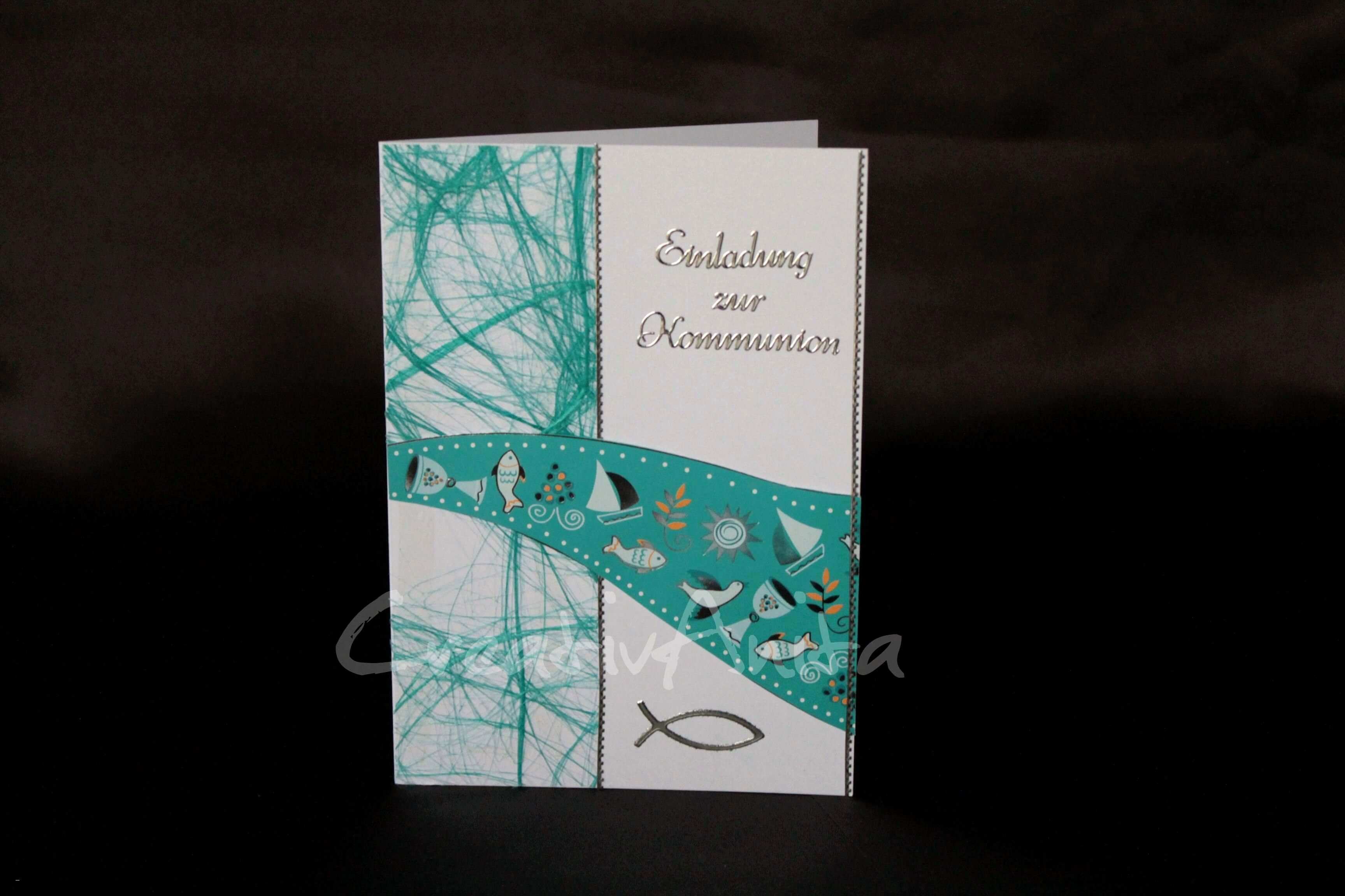 52 Luxus Galerie Von Kommunion Karten Basteln Tellerdreher Net Einladungskarten Kommunion Selber Machen Einladungskarten Kommunion Karten Basteln Hochzeit