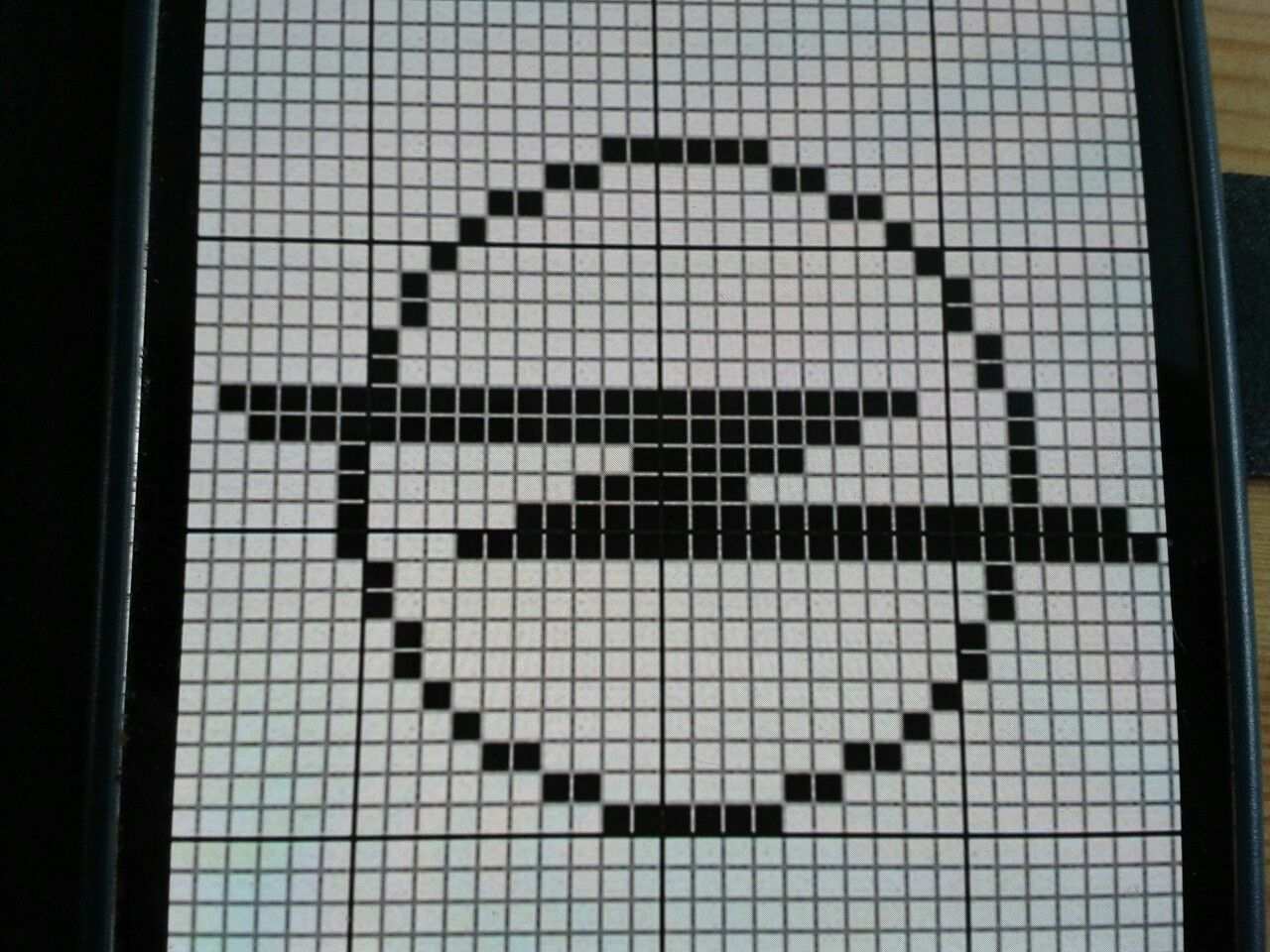 Opel Logo Pixel Art Cross Stitch Care Logo