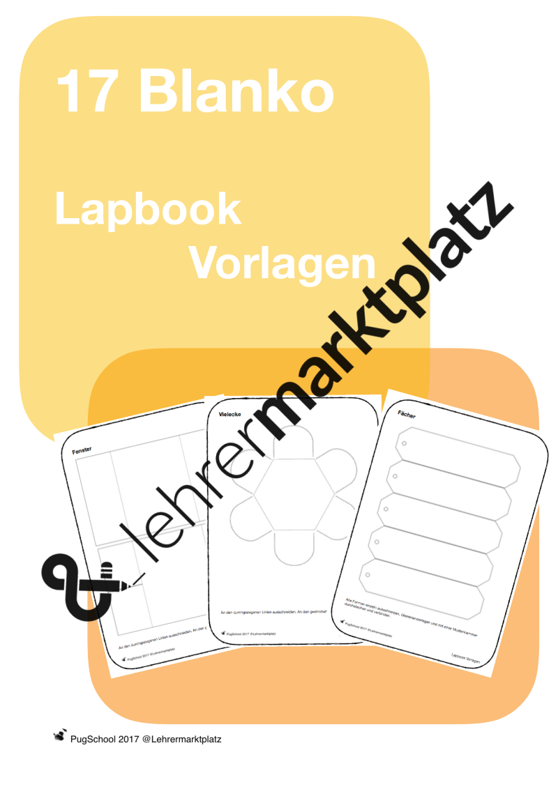 17 Blanko Lapbook Vorlagen Lapbook Vorlagen Vorlagen Lernheft
