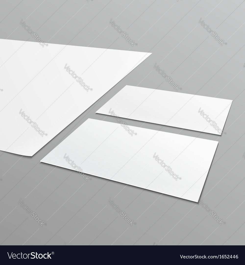 Blank Stationery Layout A4 Paper Business Card Pertaining To Blank Busin In 2020 Business Card Templates Download Blank Business Cards Business Card Template Photoshop