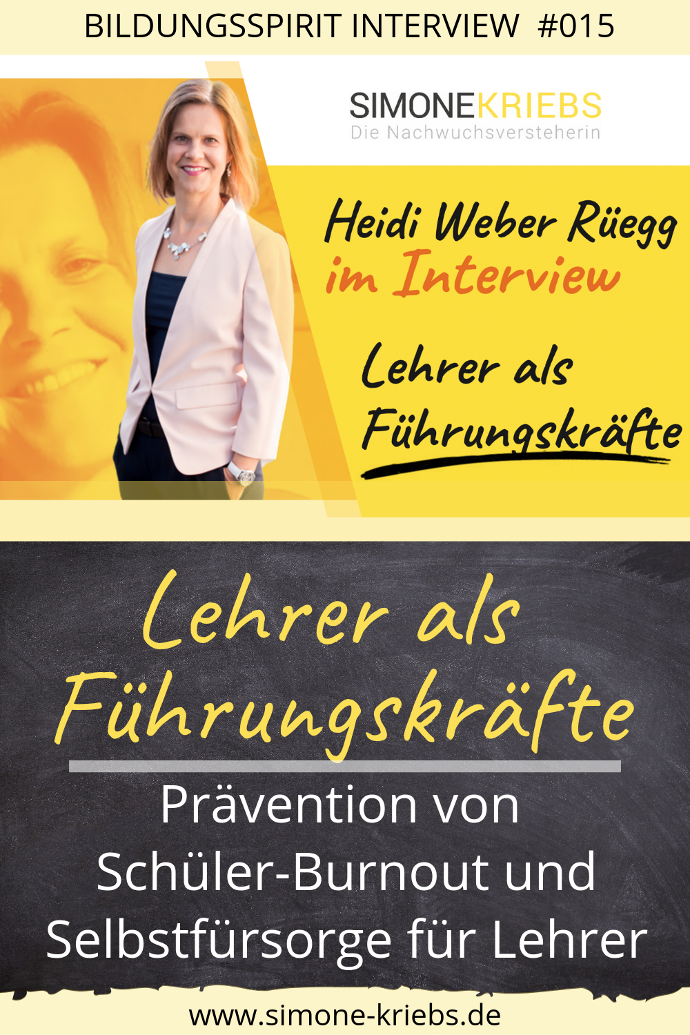 Lehrer Als Fuhrungskrafte Bildungsspirit Interview 015 Mit Heidi Weber Ruegg Simone Kriebs Bildung Lehrer Lehrer Tipps