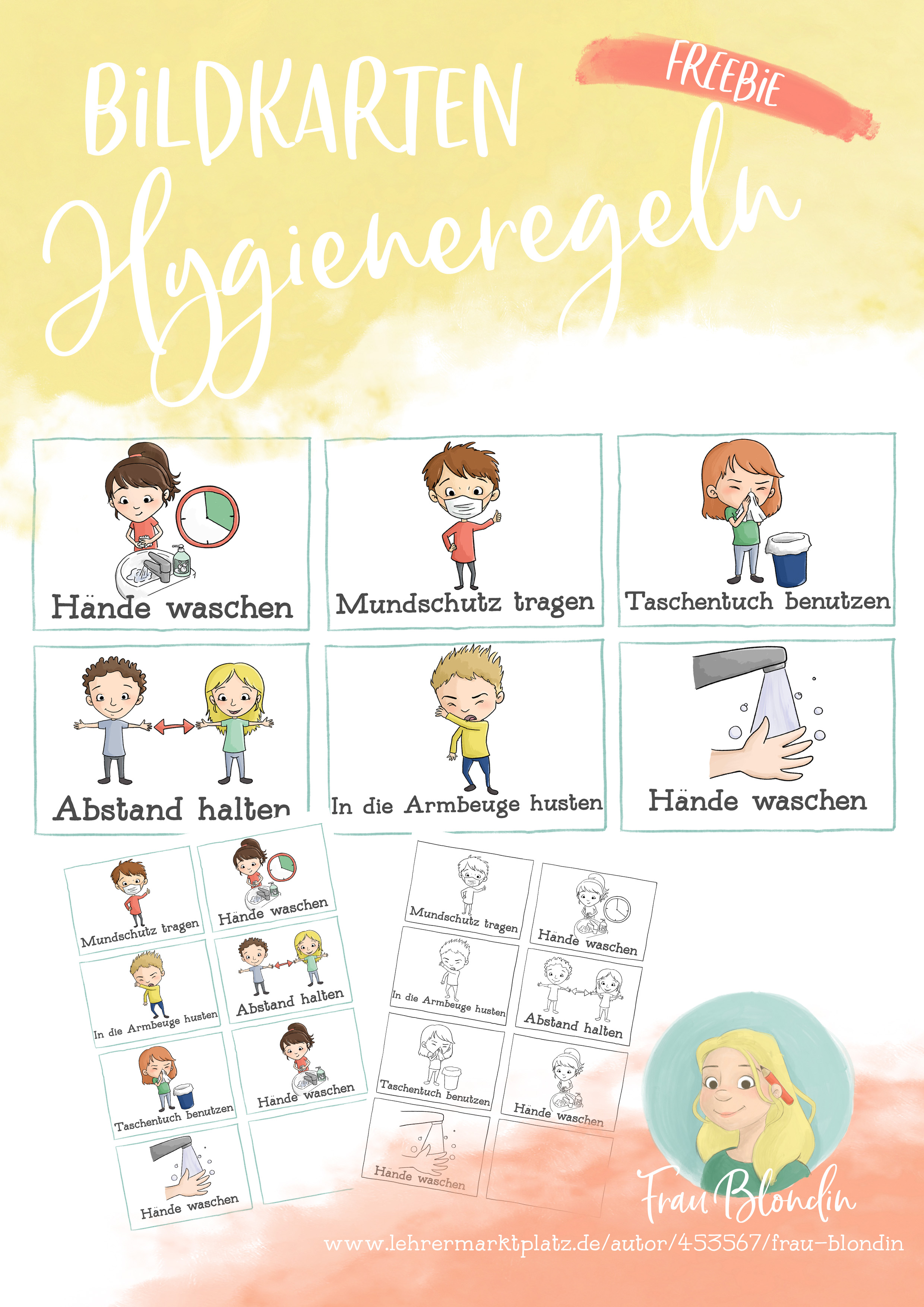 Fachubergreifendes Unterrichtsmaterial Hygieneregeln Corona Bildkarten Vorschule Bildkarten Corona Fachuberg In 2020 Bildkarten Regeln Fur Kinder Padagogische Konzepte