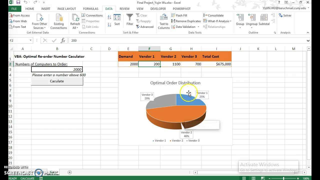 Excel Solver In Vba Youtube