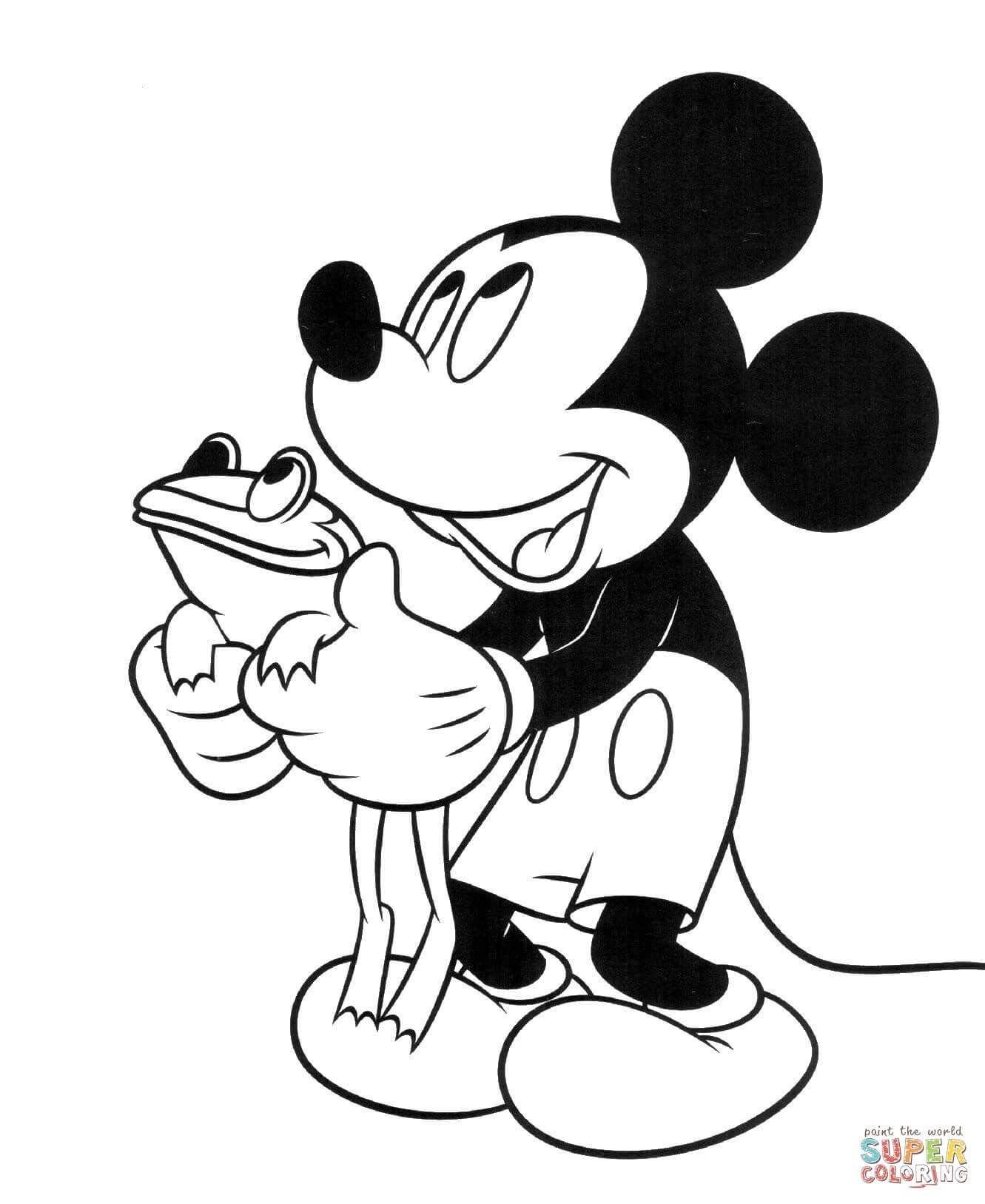 Malvorlagen Minnie Maus In 2020 Frosch Malvorlagen Mickey Maus Bilder Malvorlagen