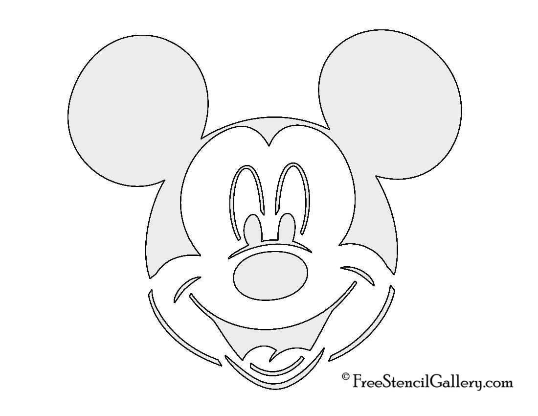 Mickey Mouse Stencil Free Stencil Gallery Mickey Mouse Stencil Mickey Mouse Pumpkin Stencil Mickey Mouse Pumpkin