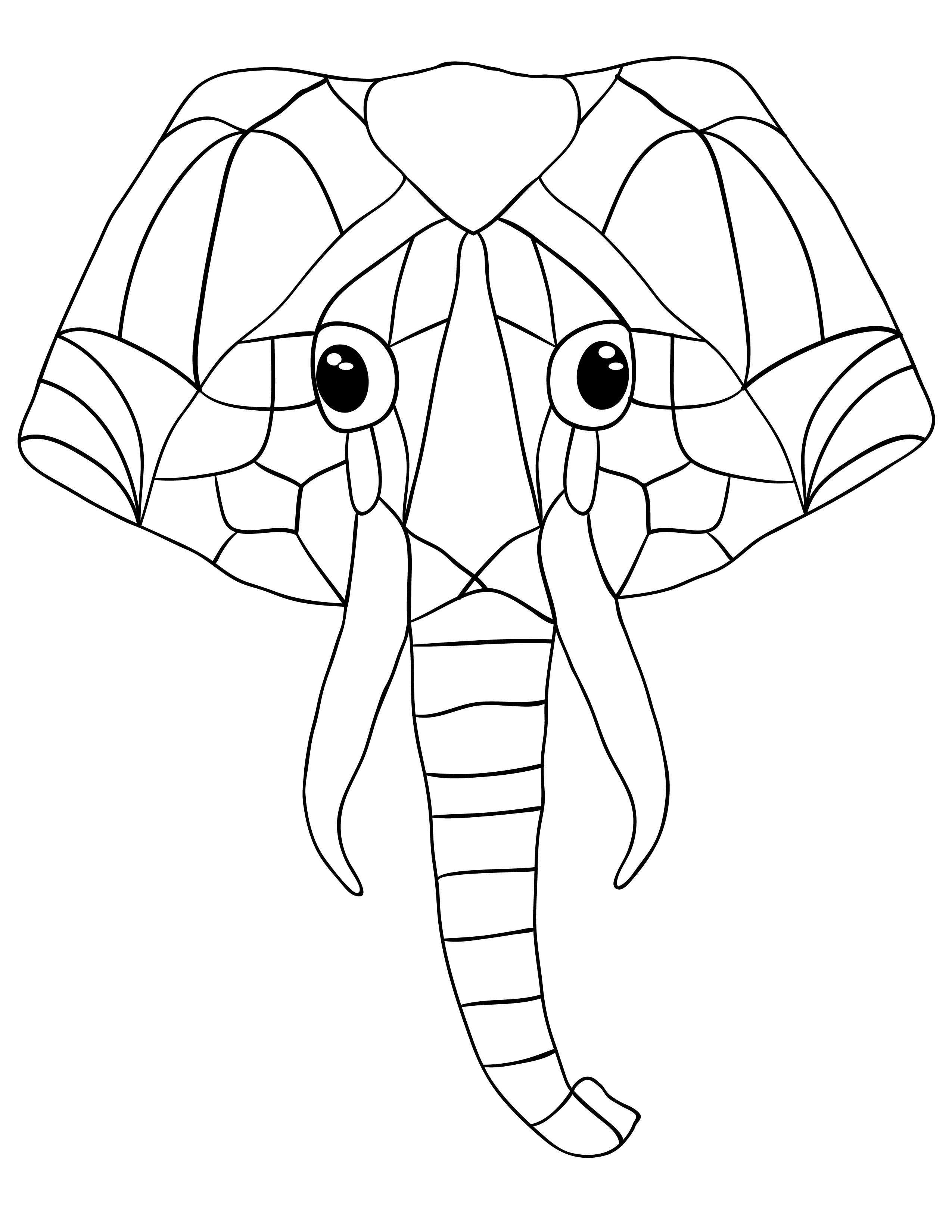 Malvorlage Tiermandala Elefant Tiere Mandala Kostenlose Ausmalbilder