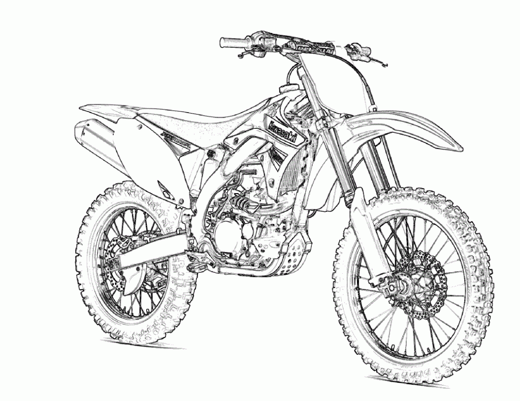 Motorcycle Coloring Page Photos Bike Drawing Dirt Bike Tattoo Coloring Pages For Kids