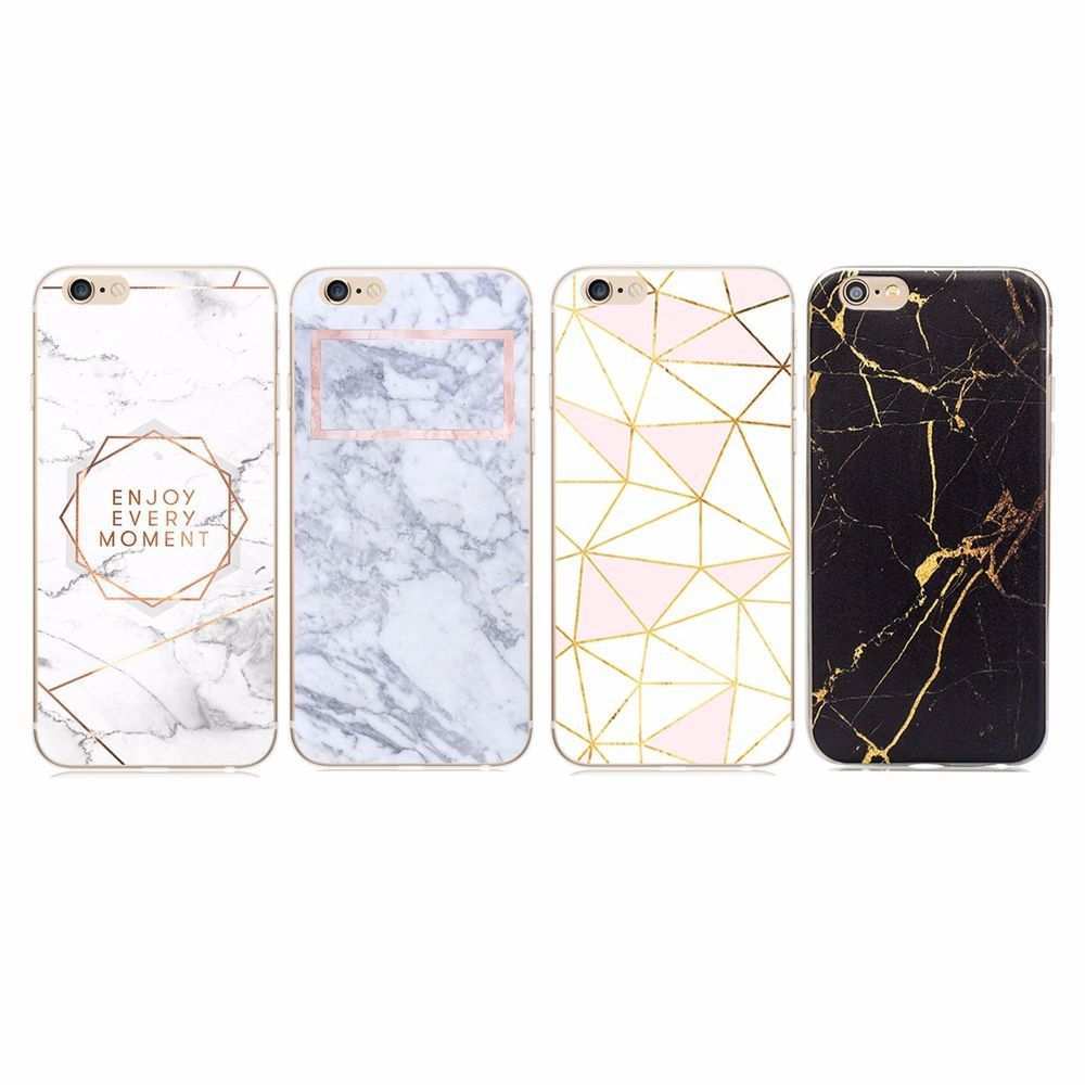 Handyhulle Schutz Cover Silikon Case Iphone 4 5 6 7 Plus Marmor Gold Rosegold Iphone 4 Handyhullen Iphone 6 Iphone Handyhulle