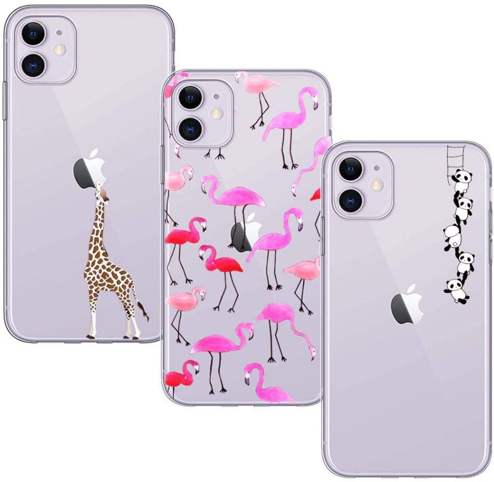 Baowei Iphone 11 Hulle Transparent Weiche Amazon De Elektronik Iphone Handy Giraffe