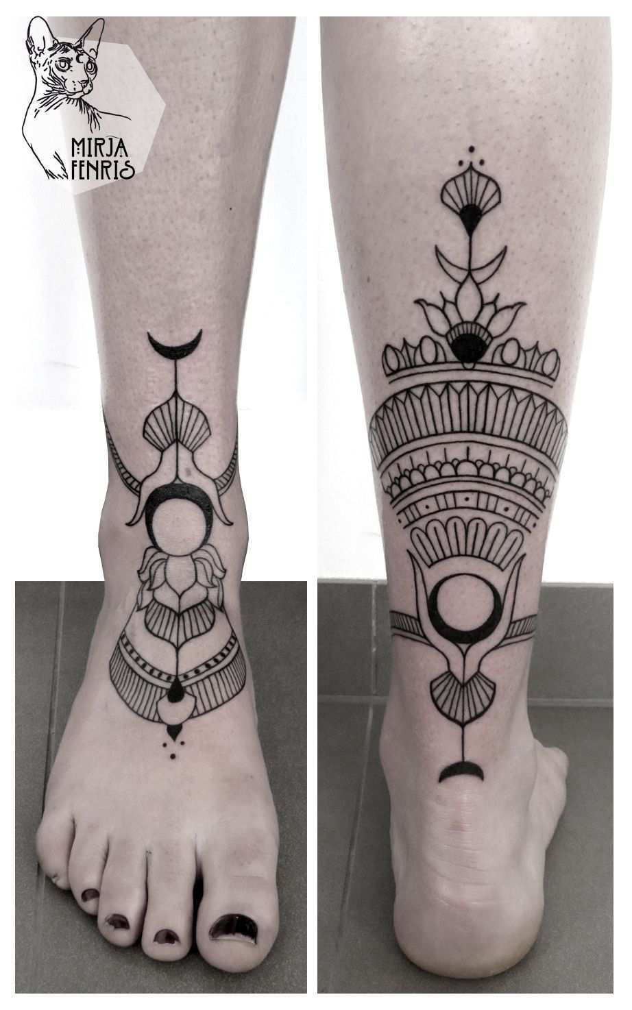 Mirja Fenris Tattoo Armeltatowierungen Henna Tattoo Ideen Geometrisches Tattoo