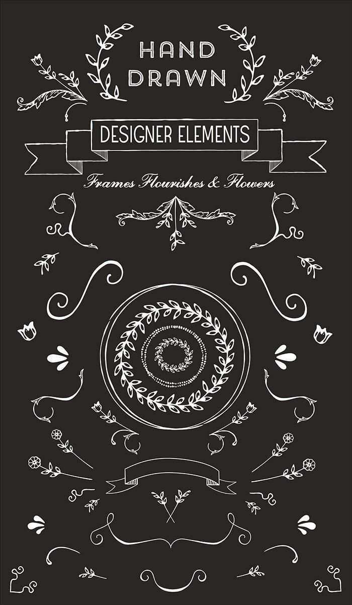 Handgezeichnete Designelemente Mehr Sehen Designelemente Handgezeichnete Mehr Png Sehen Kreidetafel Designs Clipart Kostenlos Logos Erstellen