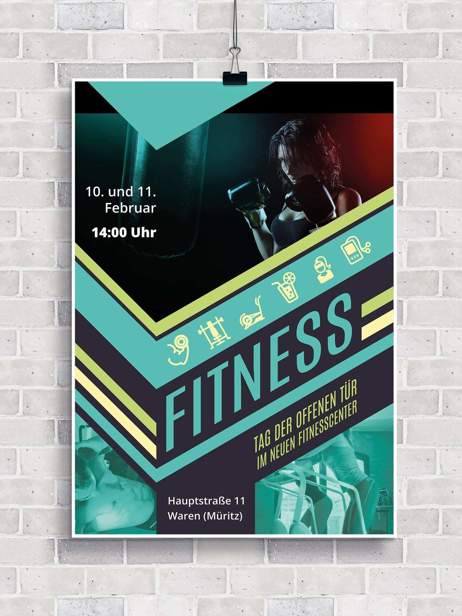 Flyer Vorlagen Fur Fitness Sport Und Fitnessstudios Zum Download Fitnessstudio Flyer Vorlage Fitness