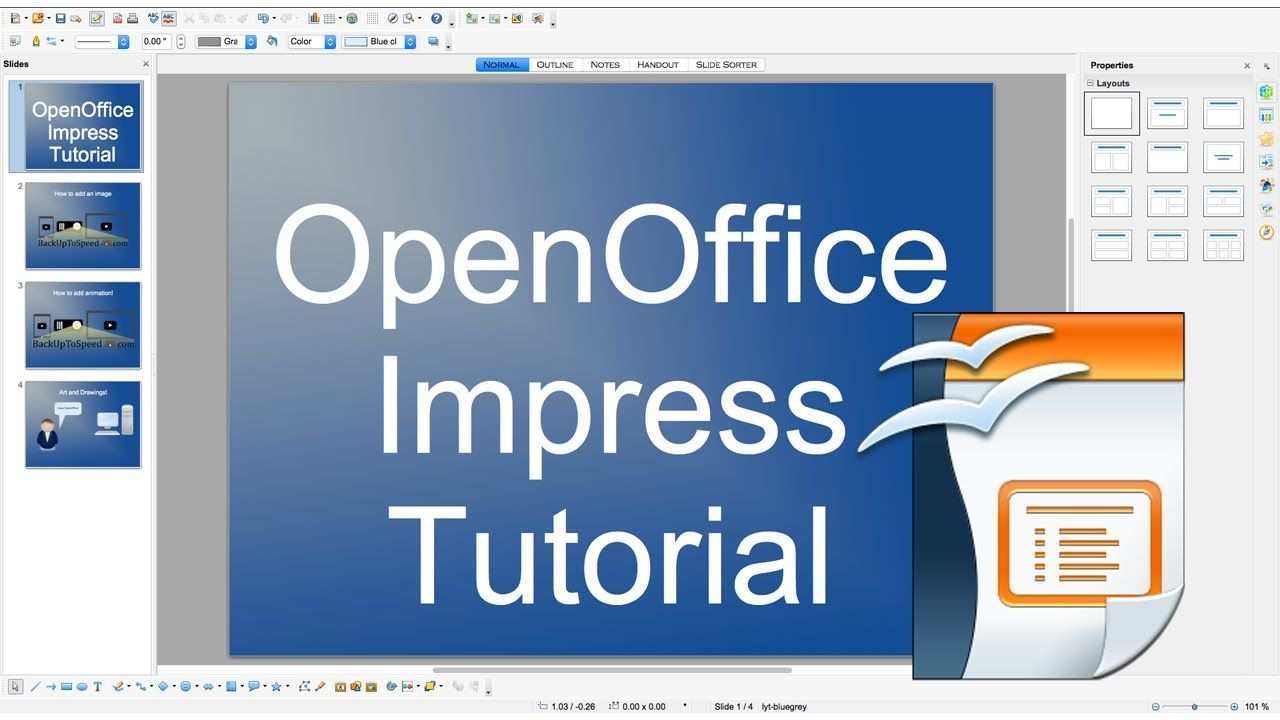 Openoffice Impress Slideshow Beginner Tutorial Throughout Open Office Presentation Templates Best Temp In 2020 Presentation Templates Best Templates Template Design