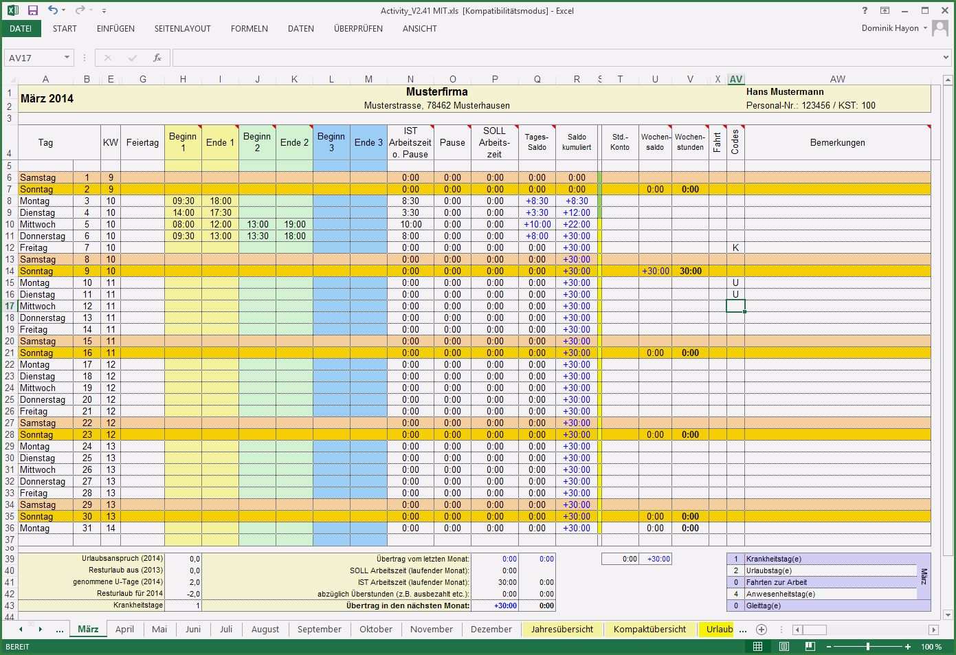 14 Atemberaubend Open Office Zeiterfassung Vorlage Zum Ausprobieren Excel Vorlage Zeiterfassung Lebenslauf Layout