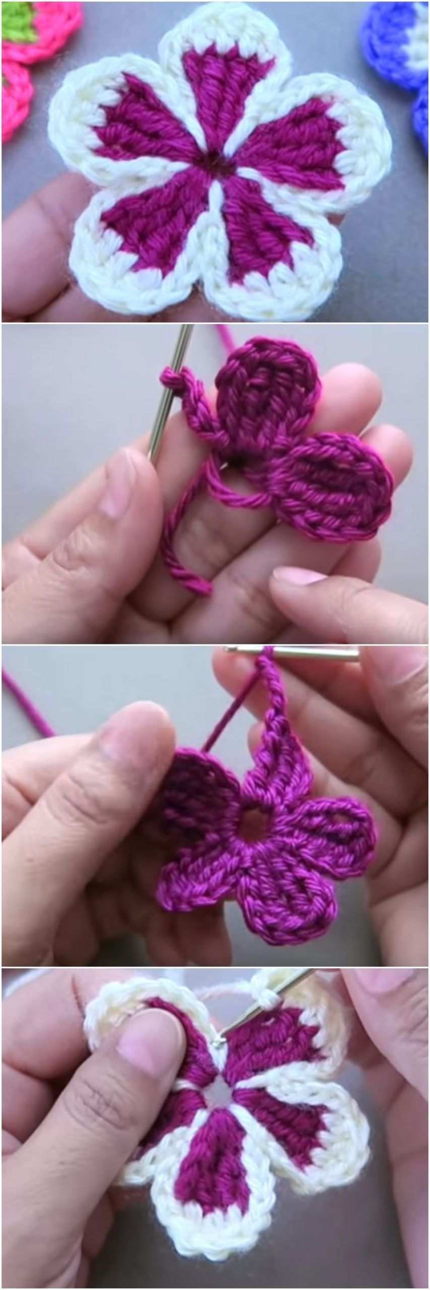 Crochet Tiny Flower Video Tutorial We Love Crochet Stricken Ist So Einfach W Crochet Tiny In 2020 Blumen Hakeln Anleitung Muster Blume Handgefertigte Blumen