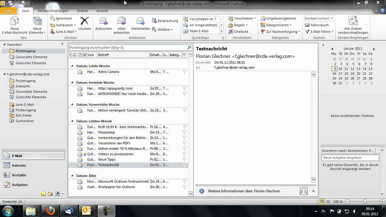 Outlook 2010 E Mail Mit Briefpapier Versenden Youtube