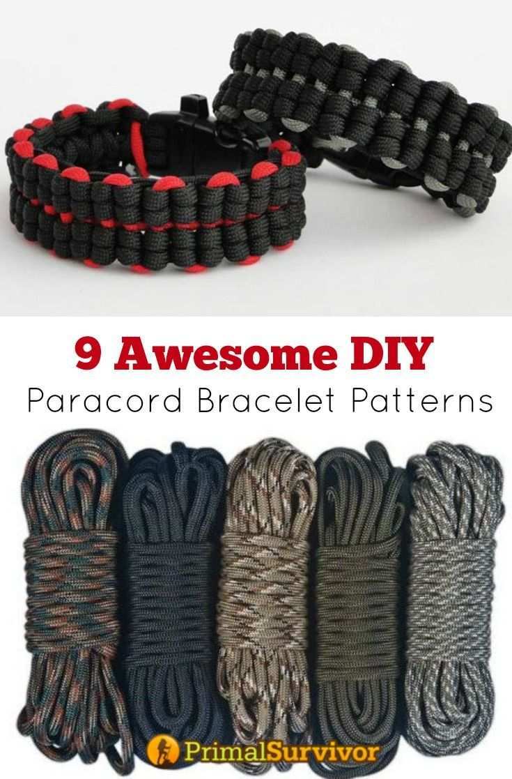 17 Awesome Diy Paracord Bracelet Patterns With Instructions Paracord Armbander Diy Paracord Armband Paracord