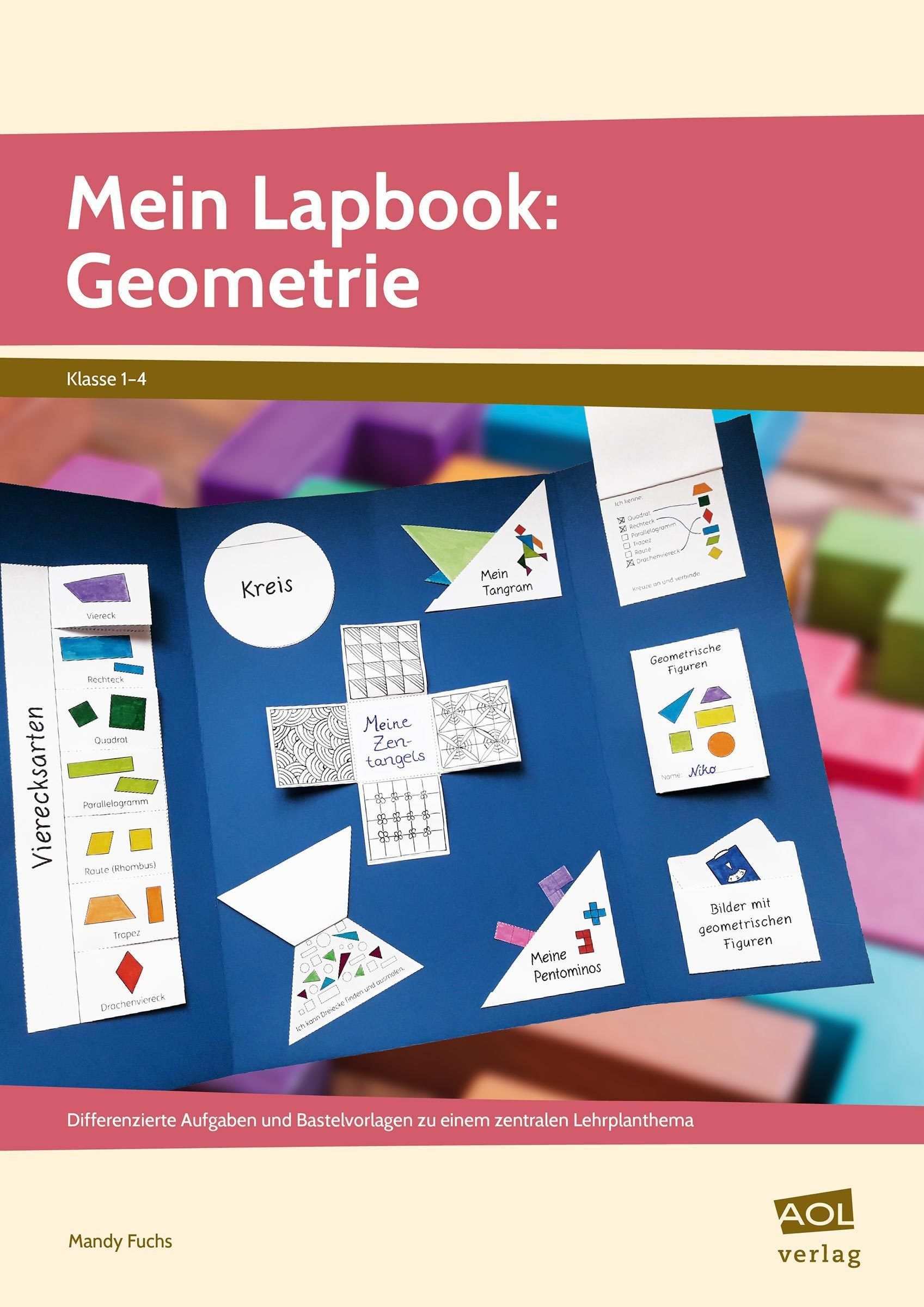 Mein Lapbook Geometrie Geometrie Lernheft Mathematikunterricht