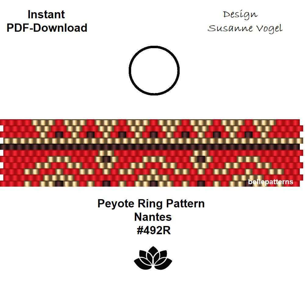 Pin Von Kinga Sziklai Auf Peyote Gyuru Muster Ringe Und Schone Muster