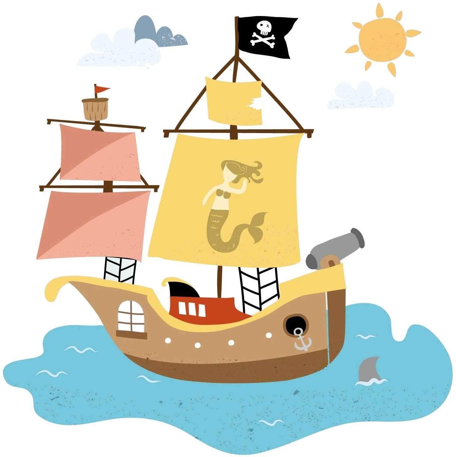 Piratenschiff Gross Piratenschiff Piraten Piraten Schiff
