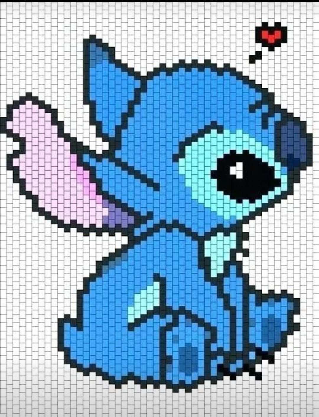 Pixel Stitch Pixel Art Pattern Graph Paper Drawings Cross Stitch Patterns