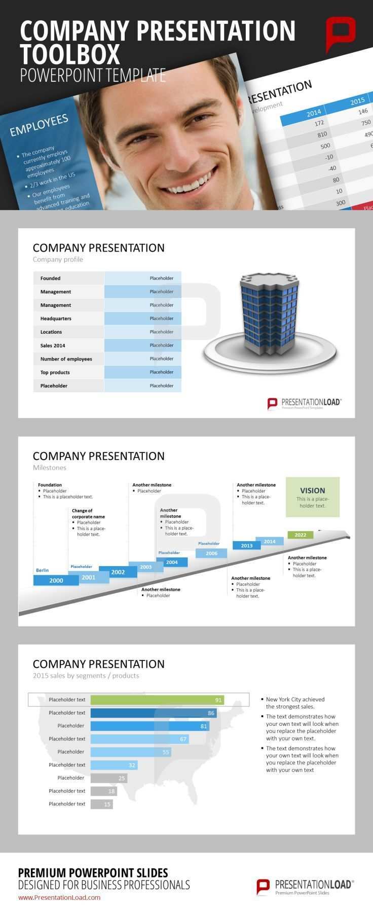 Erhalten Sie Mit Dem Unternehmensprasentations Bundle Eine Vielzahl An Powerpoint Vorlagen Rund Um D Company Presentation Presentation Powerpoint Slide Designs