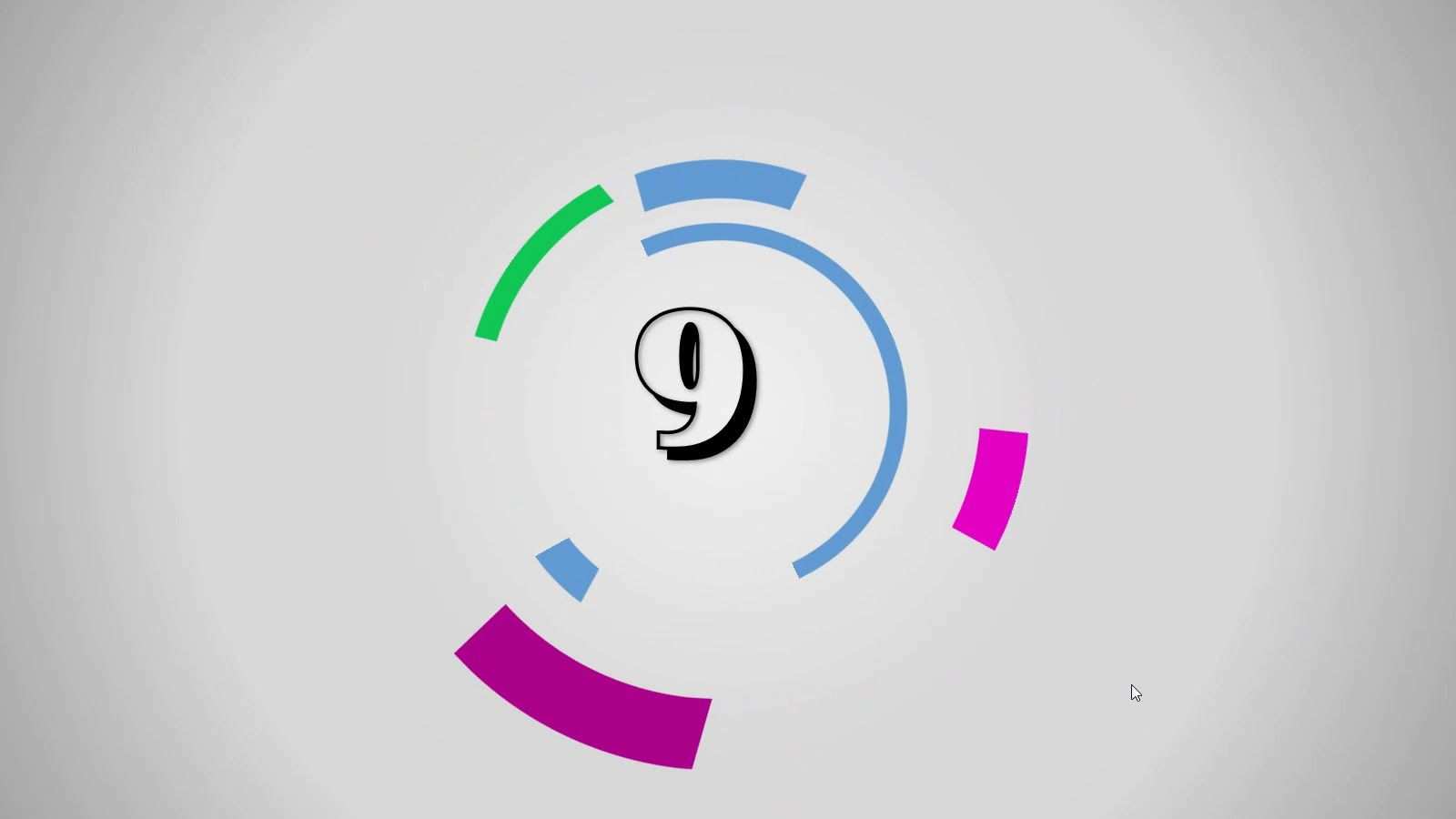 Number Countdown Timer Animation Effects Powerpoint Customizable Numbe Powerpoint Tutorial Countdown Timer