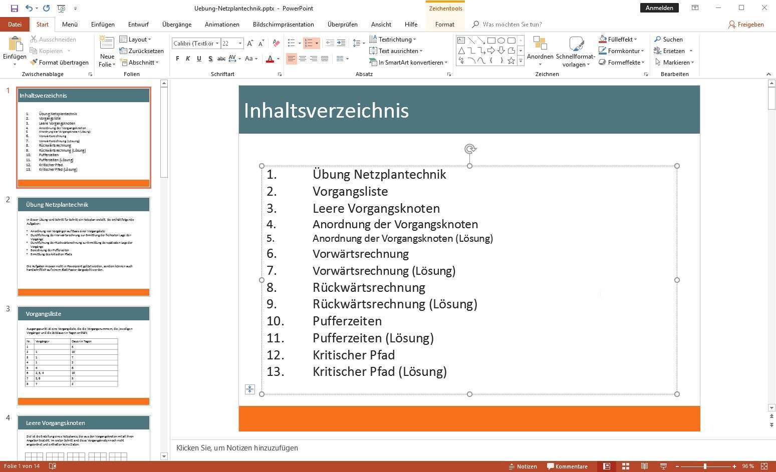 In Powerpoint Ein Inhaltsverzeichnis Erstellen So Geht S