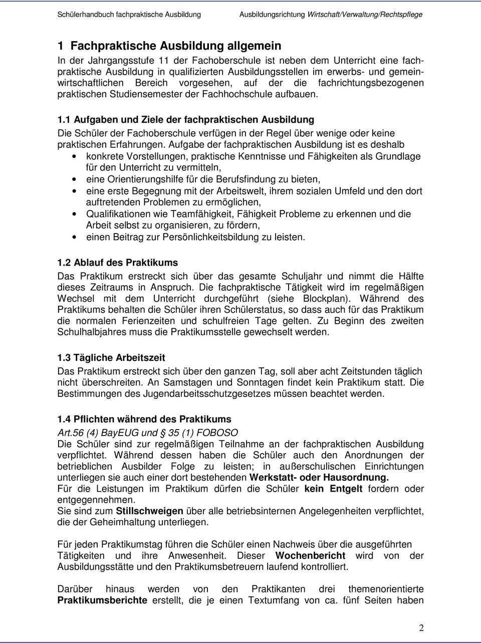 Handbuch Fur Die Fachpraktische Ausbildung In Der Ausbildungsrichtung Wirtschaft Verwaltung Rechtspflege Pdf Free Download