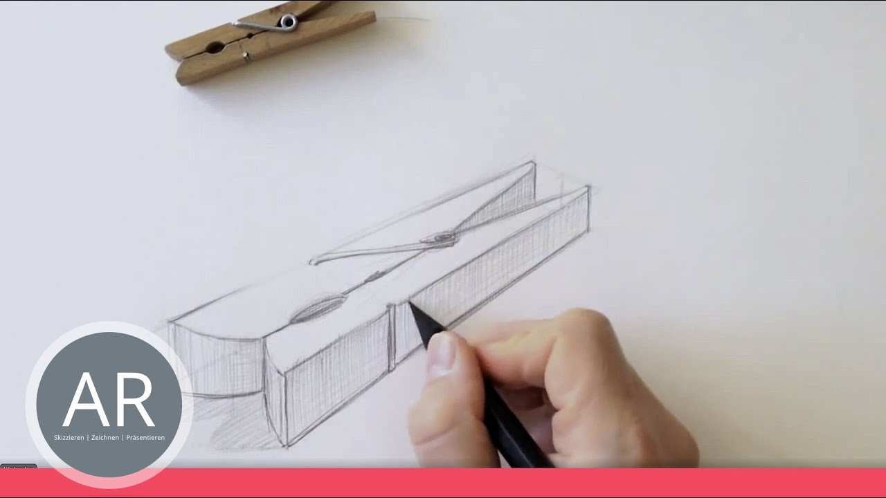 Zeichnen Lernen Grundform Als Ausgangsform Eines Objektes Produktdesign Mappe Beispiele Youtube