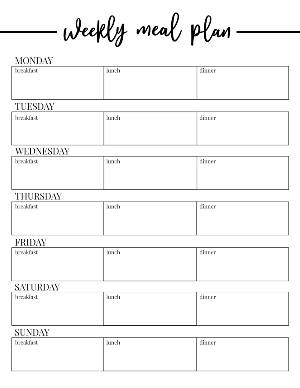 Plan Templates Meal Weekly Template Wondrous Word Doc Planning For Weekly Meal Planner Te Free Meal Planner Meal Planning Template Weekly Meal Planner Template