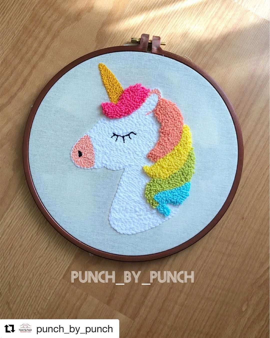 Elif Oner On Instagram Cok Sevdigimle Tbt Yapalim Repost Punch By Punc In 2020 Punch Needle Patterns Punch Needle Embroidery Punch Needle