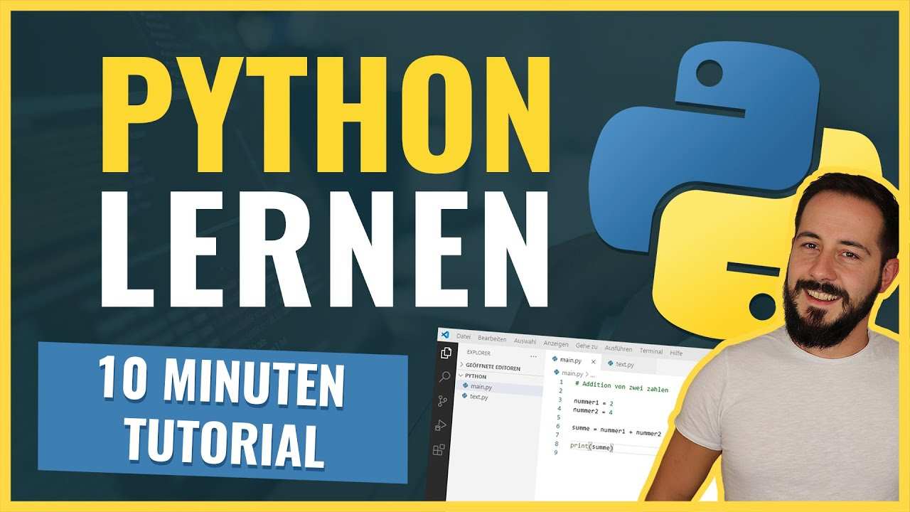 Python Lernen Programmieren In Python3 Fur Anfanger
