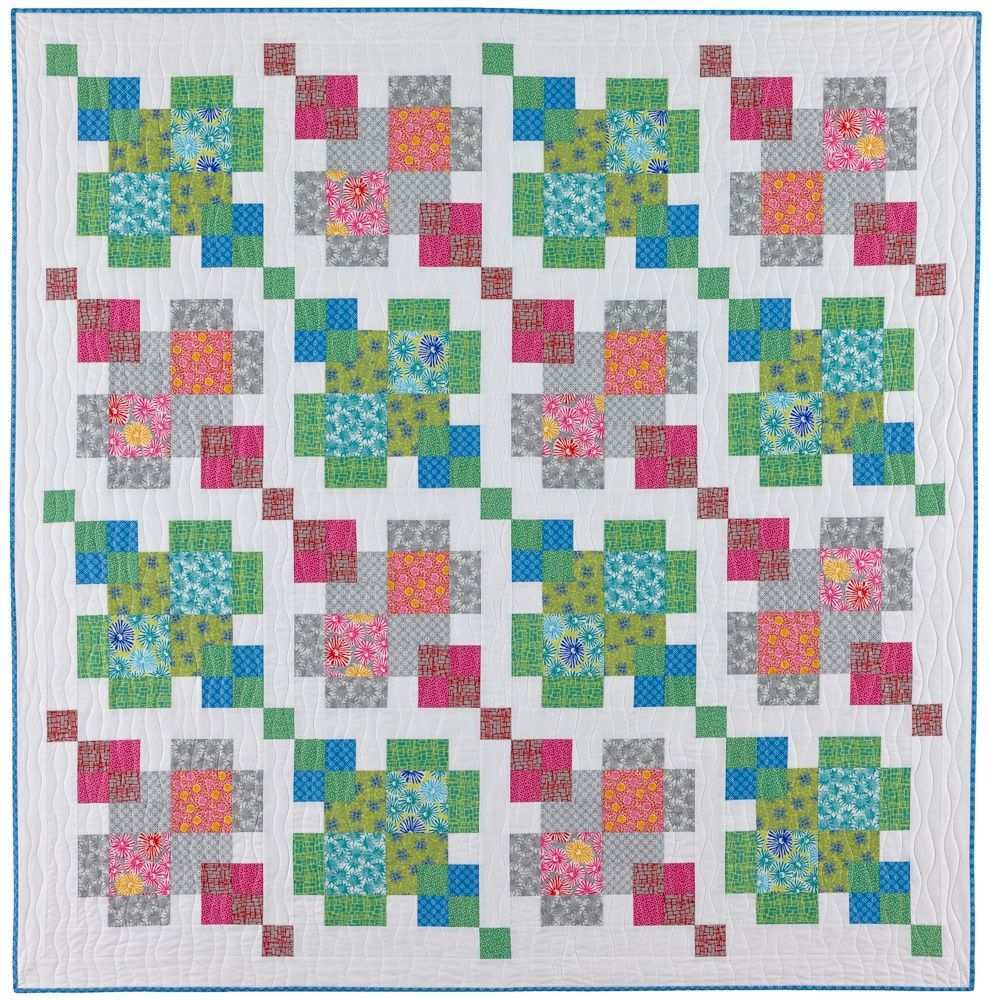 Nancy Mahoney S Urban Puzzle Boxes Quilt Made With Her Urban Classics Quilts Quilt Kinder