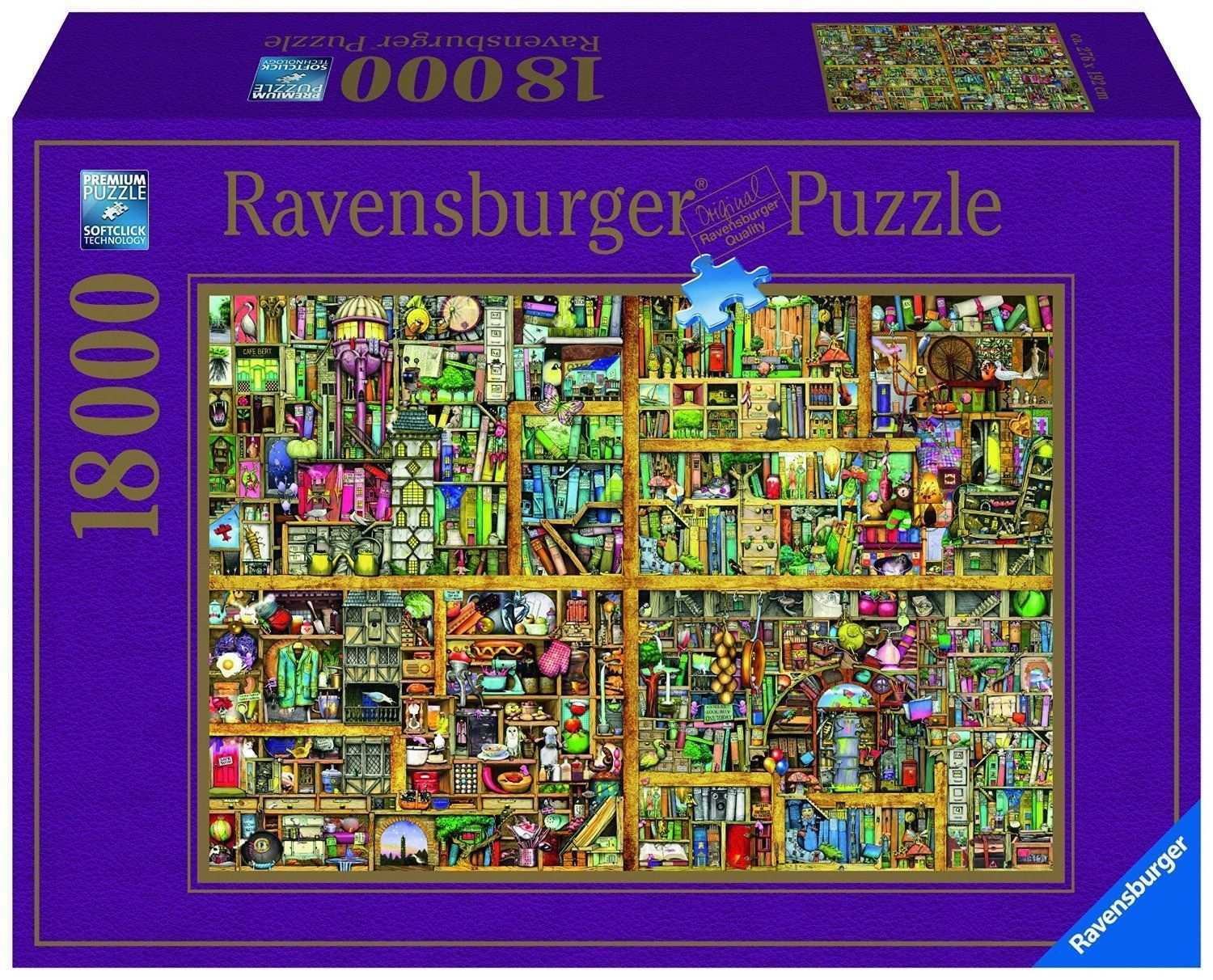 Ravensburger Magical Bookcase 18000 Piece Jigsaw Puzzle Rompecabezas Ravensburger Juegos Y Juguetes Rompecabezas