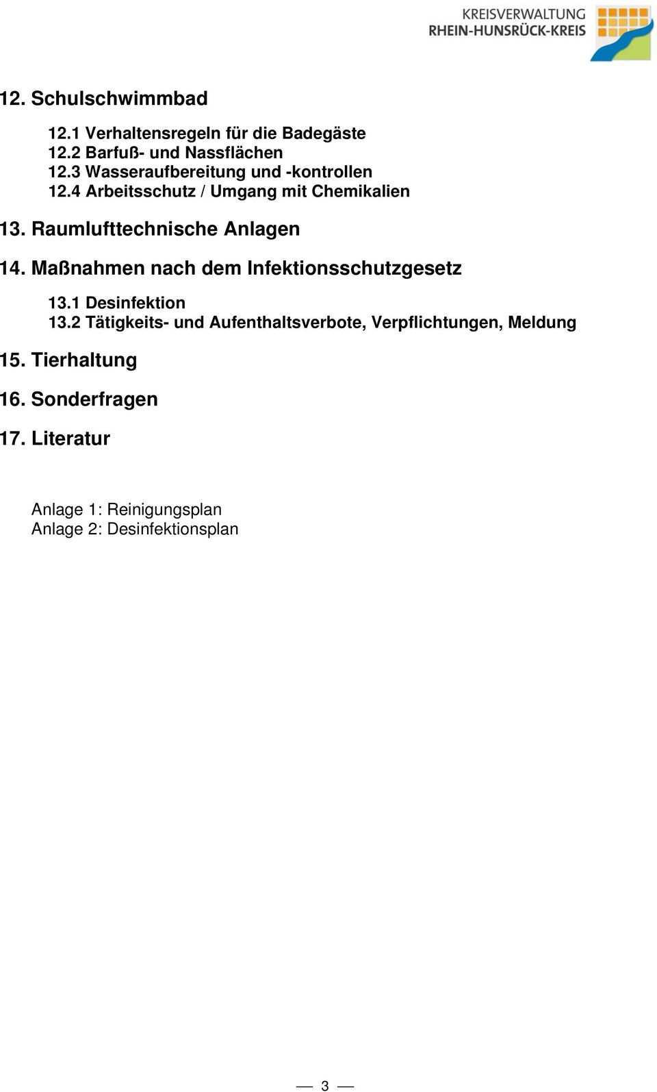 Muster Hygieneplan Fur Schulen In Tragerschaft Des Rhein Hunsruck Kreises Pdf Free Download