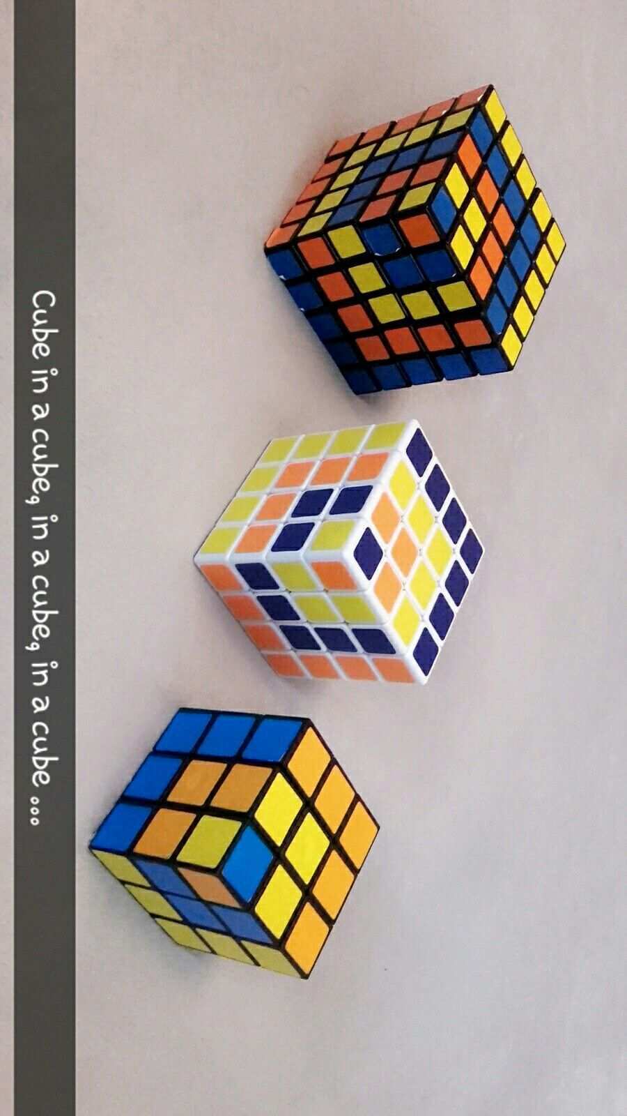 Zauberwurfel Rubiks Cube Coole Muster Mit 3 3 3 4 4 4 5 5 5 Cube In A Cube Rubix Cube Rubiks Cube Cube Puzzle