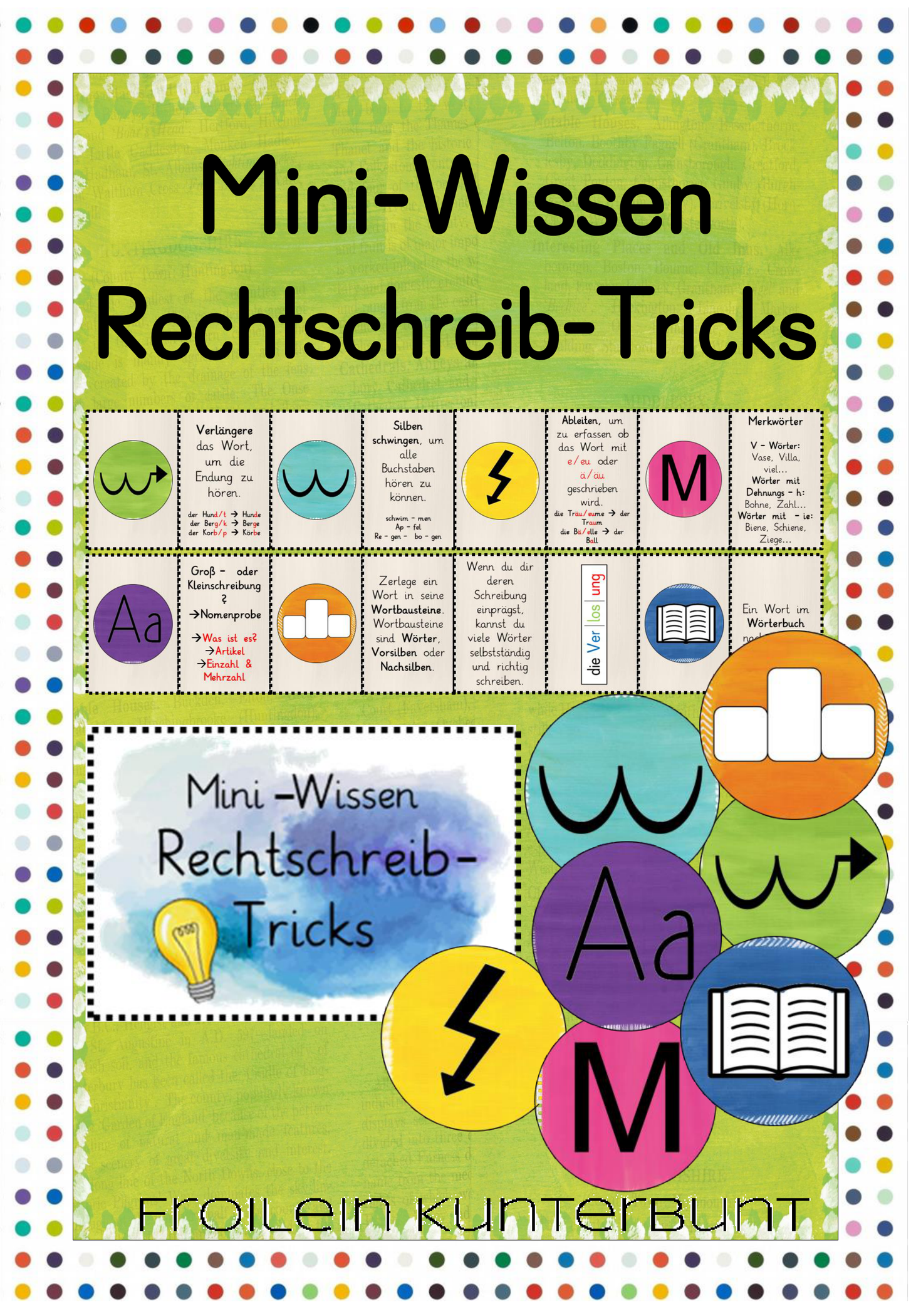 Mini Wissen Rechtschreib Tricks Unterrichtsmaterial Deutsch Unterricht Unterrichtsplanung
