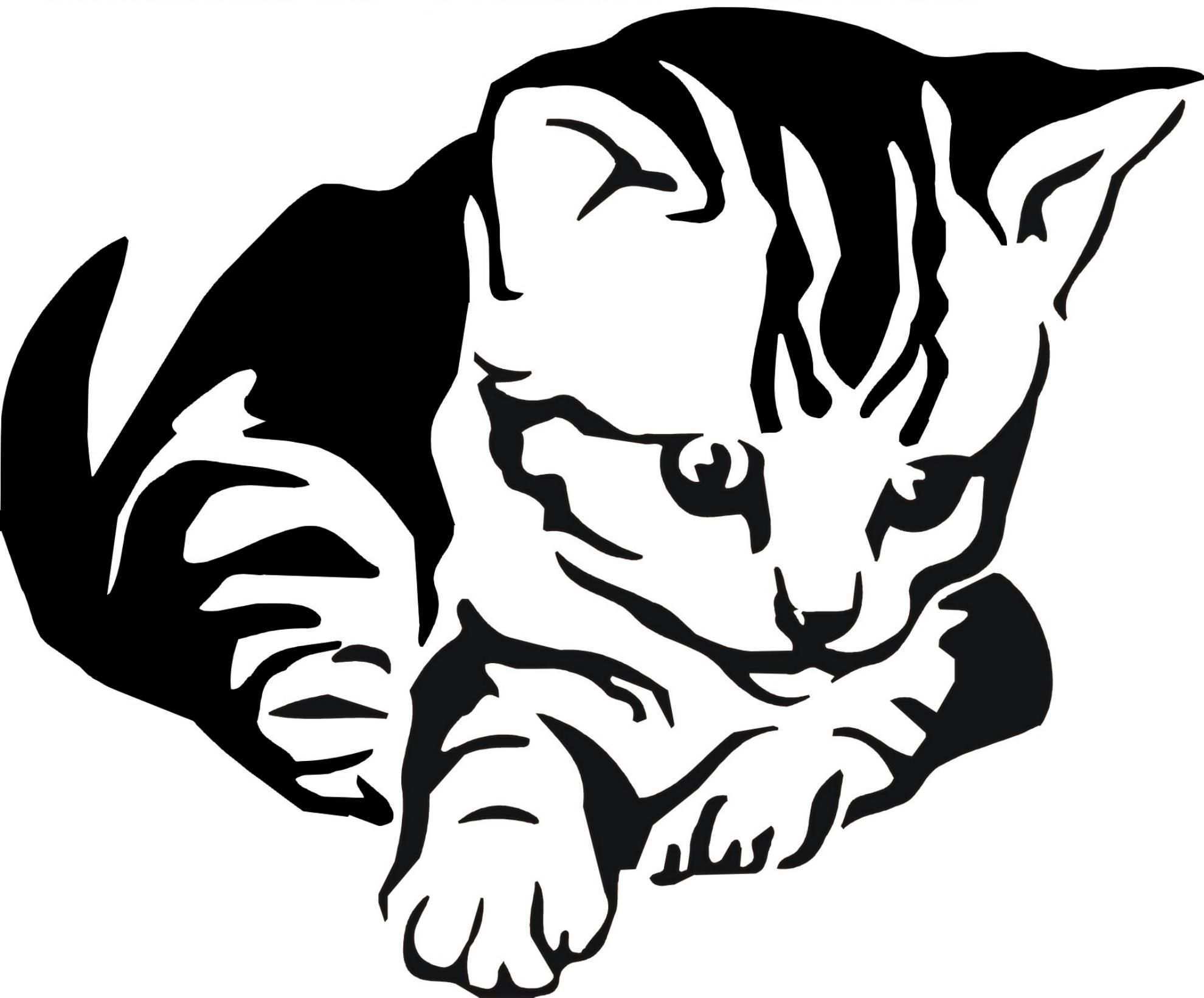 Http Www Kreativ Design Online De Shop Images A5 005 20katze 201 Jpg Katzen Silhouette Tiere Malen Katzenzeichnung