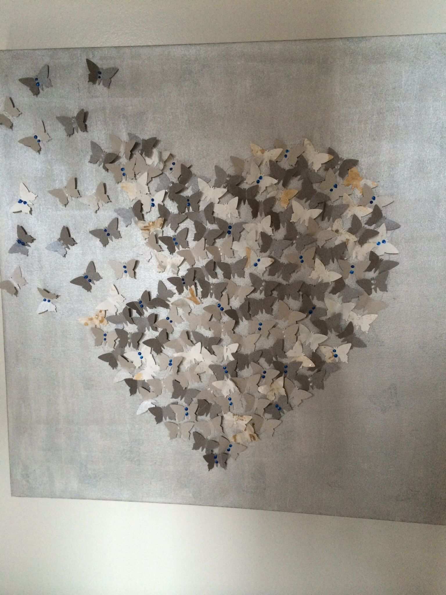 Schmetterlinge Selbstgemachte Wandkunst Schmetterling Wand Diy Valentinstag Fur Ihn