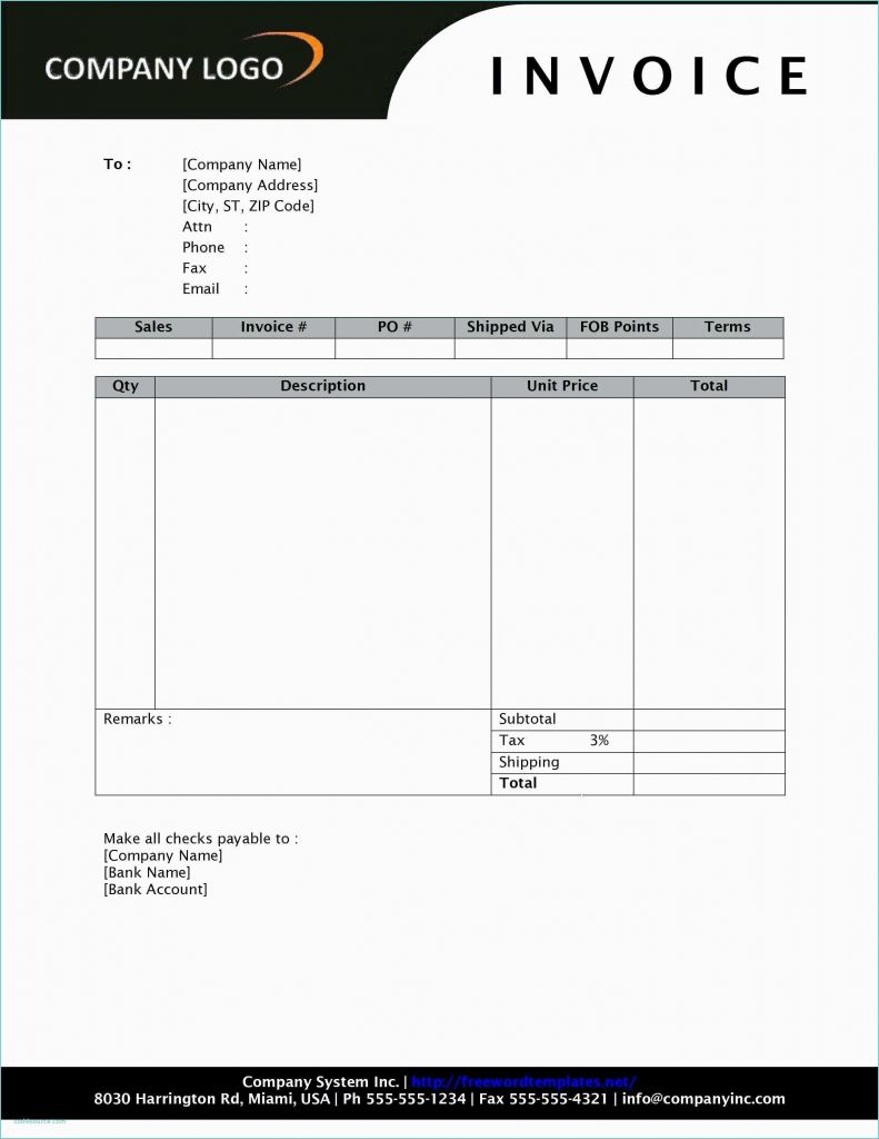 Free Editable Invoice Template Pdf Sample Tax Singapore Best Of Intended For Invoice Tem Microsoft Word Invoice Template Invoice Template Word Invoice Template